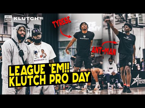 Klutch Pro Day Access: Anthony Edwards, Tyrese Maxey look NBA READY in front of LeBron, AD, Quavo!