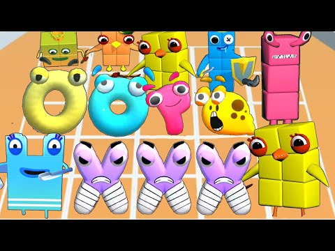 MERGE 'ALPHABET LORE' Run ⭐ Merge Number Cube ⭐  Merge Battles ⭐ abcdefghijklmnopqrstuvwxyz