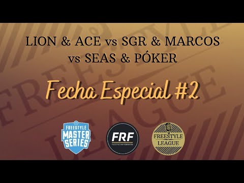 LION & ACE vs SGR & MARCOS vs SEAS & PÓKER - 8vos | Fecha Especial #2 | FREESTYLE LEAGUE