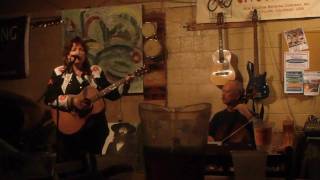 Kathleen Haskard at The Acoustic Coffeehouse with Jim Benelisha on cello 6