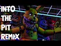 FNAF SONG Into The Pit Song Remix Cover FNAF LYRIC VIDEO