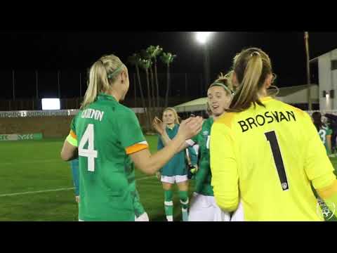 PITCHSIDE HIGHLIGHTS | Ireland WNT 4-0 Morocco WNT - International Friendly