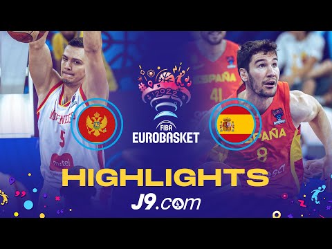 Montenegro 🇲🇪 - Spain 🇪🇸 | Game Highlights - FIBA #EuroBasket 2022