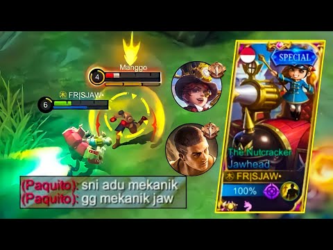 100% OUTPLAY THIS IS WHY JAWHEAD IS ONE OF THE BEST FIGHTER !! JAWHEAD TOP GLOBAL 2022-MOBILE LEGEND