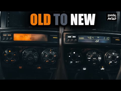 How to LED Swap Your 4th Gen 4Runner Climate Control Lights (Reverse Polarity LCD Kit Install)