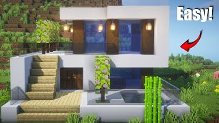 Minecraft: How To Build A Modern House 🏡