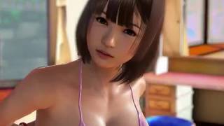 隣人のお姉さんのマクロビキニ姿をたっぷり覗く【3Dアニメ】プレイホーム