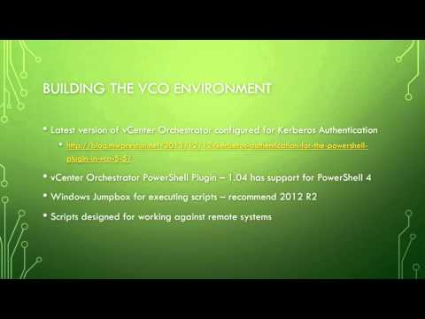 vBrownBag VMworld 2014 Sean Massey   Automating Microsoft Infrastructures with Orchestrator and Powe