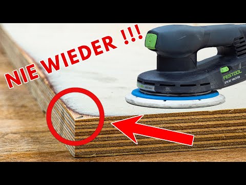 5 Tricks mit dem Exzenterschleifer vom Profi - Mythen, Fehler und mehr