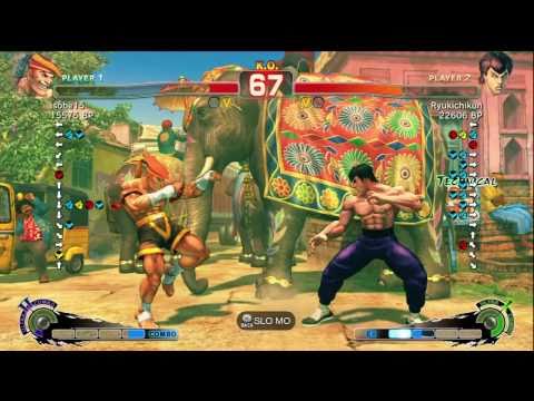 Ryukichikun [Fei] vs isobe15 [Adon] SSF4 Japanese Online Ranked Matches - Xbox Live