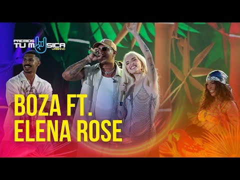 Boza y Elena Rose en vivo desde Premios Tu Música Urbano 2025