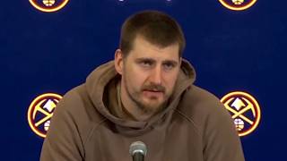 Nikola Jokic PostGame Interview | Los Angeles Lakers vs Denver Nuggets