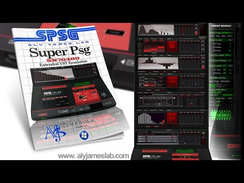 SUPER PSG SEGA MASTER SYSTEM SN76489 EXTENDED VST