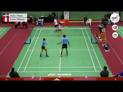 PERÚ INTERNATIONAL 2018: La Torre y Mishimura (PERÚ)  vs. Cabrera y Polanco (DOMICANA)