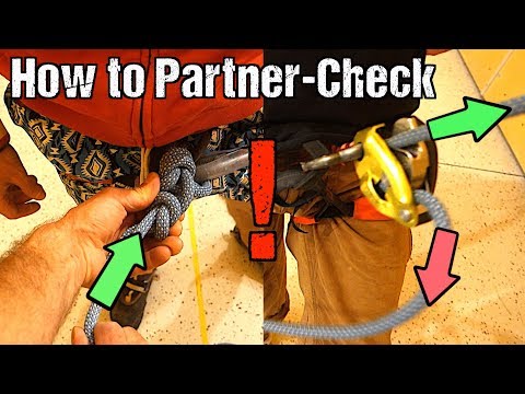 Rock Climbing Basics: The PROPER Partner Check