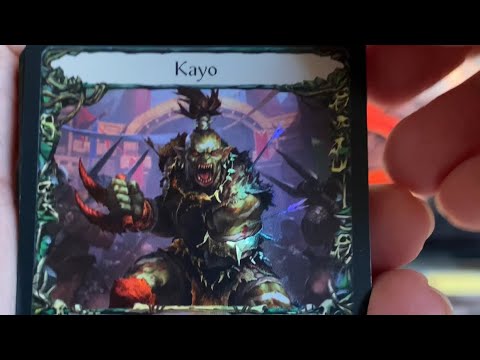 Kayo Blitz Deck Unboxing from the Heavy Hitters Set of Flesh and Blood 🩸