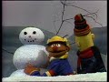 Sesamstraße Sesame Street Ernie And Bert Dressing A Snowman Original Dub German