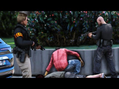 [GTA 5] PATROUILLE AVEC LA BAC EN VILLE | LSPDFR #1046
