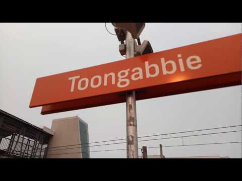 Toongabbie Train Passing, Australia, Jan 4, 2020
