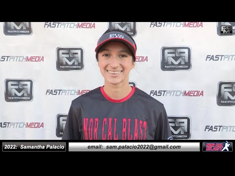 2022 Samantha Palacio committed Occidental college - Outfield and Second Base Softball Skills Video