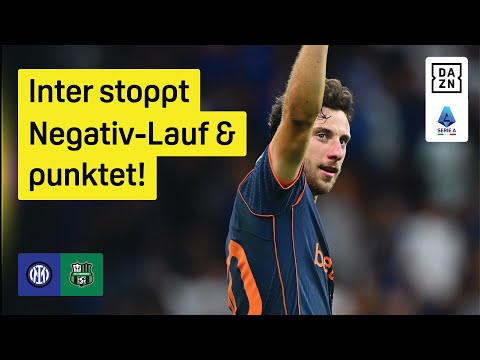 Inter Mailand - Sassuolo | 4. Spieltag | Serie A | DAZN Highlights