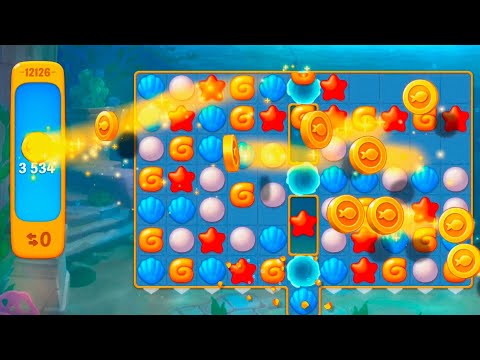 🧘FishDom Levels 12124- 12127🐟🐠#mobile#relaxing#game#fishdom @FishgamesFishDom24#playrix