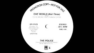 The Police - One World Not Three  (1981)
