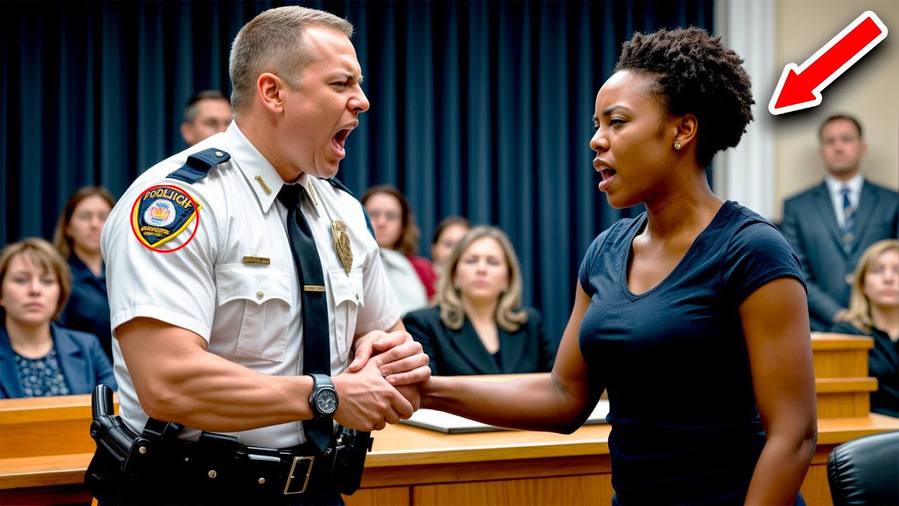 Cop Tries to Remove Black Woman from Court—Then a Call from the White House Shifts Everything!