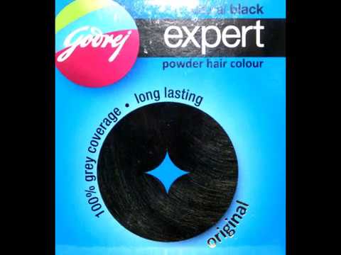 Godrej Expert Powder Hair Color - Natural Black