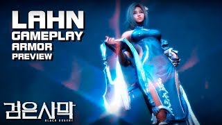 Black Desert (검은사막) - Lahn - Armor Preview - Gameplay - Profile - PC - F2P - KR