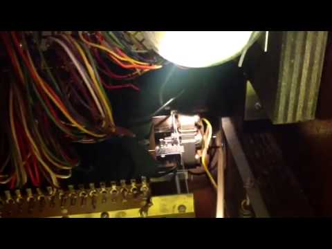 Hammond organ start motor problem