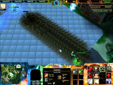 Warcraft III - BattleStadium DON 1.6c - 2Vs.2 - Part 1 of 4