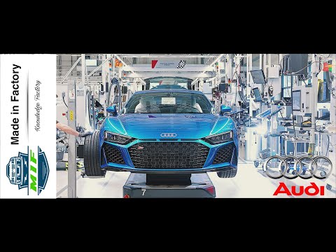 2022 Audi R8 Production Line Inside Germany's Best Supercar Factory #mif @madeinfactory
