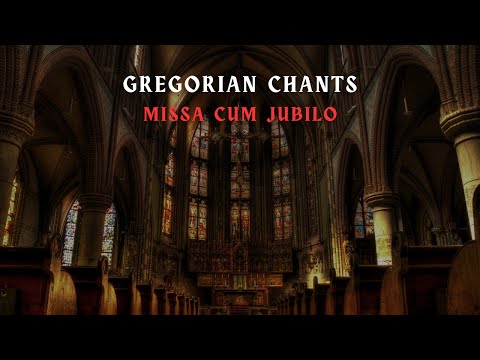 Missa Cum Jubilo in Gregorian Chants | Agnus Dei, Sanctus, Gloria, Kyrie