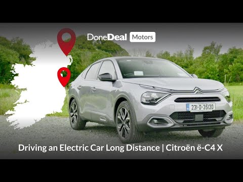 Dublin to Belfast and Back | EV Range Test | Citroën ë-C4 X