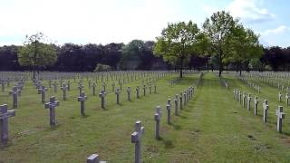 preview picture of video 'German World War 2 Cemetery in the Netherlands, Ysselsteyn 19 May 2012'