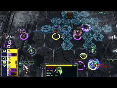 "Tactics Versus" Starcraft 2 custom Arcade mod