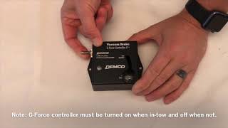 Demco Products - How To Properly Adjust the G Force Controller