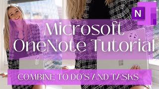 How to combine To Do Tasks and Tags in Microsoft OneNote