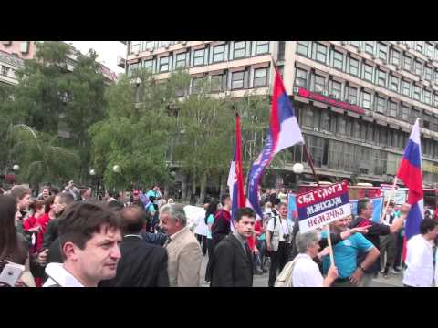 16. evropska smotra Beograd, Defile