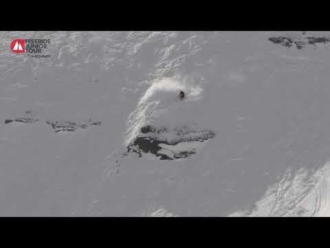 Bib #87 Justin Blanchet Nicoud - Freeride Junior Verbier 3* 2018