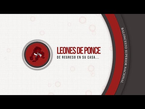 BSN Ponce Leones 2018 - Aguada en Ponce / 12 mayo