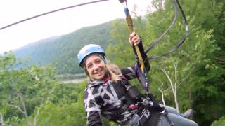preview picture of video 'Zip Lines | New River Gorge | West Virginia'