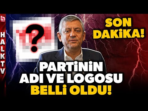 SON DAKİKA! PARTİ ADI VE LOGOSU BELLİ OLDU! Tam 91 vekille kuruluyor! Siyasette tarih sil baştan!