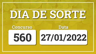 Capa de DIA DE SORTE 560