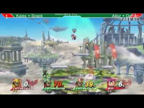 Smash 4 Doubles Snack & Kailex Vs Alloz & Ozman Losers R2