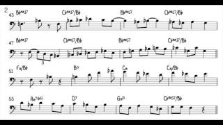 Everbody's Song But My Own - Dave Holland Bass Solo Transcription