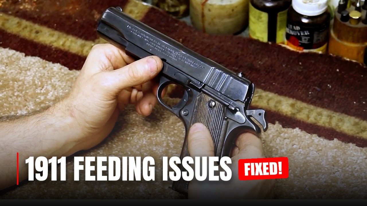 Why This 1911 Style Pistol Is Jamming: Extractor Tension and Barrel Fit Diagnosis