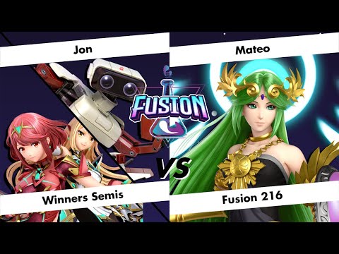 Fusion 216 - Jon (ROB/Pyra & Mythra) vs Mateo (Palutena) - Winners Semi-Finals