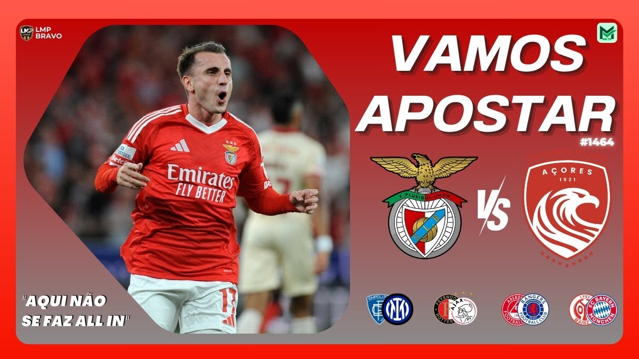 Quarta-feira de Taças e Serie A com Vamos Apostar 1464.